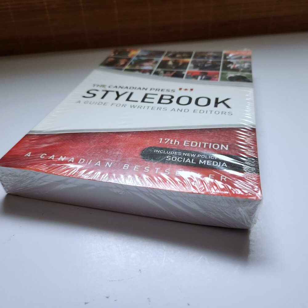 The Canadian Press Stylebook 17th ed A guide for Writers and Editors NEW in Wrap - Picture 2 of 6